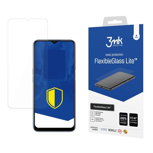 Tempered glass for Oppo A54s hybrid flexi 6H from the 3mk FlexibleGlass Lite series