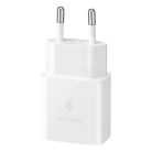 Samsung EP-T1510XWEGEU USB-C 15W PD AFC wall charger + USB-C cable - white