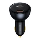 Baseus TZCCZM-0G USB-A / USB-C car charger 160W PPS / QC 5 / PD - gray