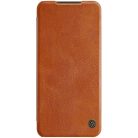 Nillkin Qin leather holster case for Samsung Galaxy A13 5G brown