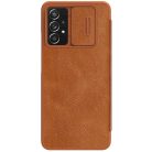 Nillkin Qin leather holster case for Samsung Galaxy A73 brown