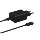 Samsung USB Type C Wall Charger 45W PD PPS + USB Type C Cable Black (EP-T4510XBEGEU)