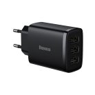 Baseus Compact charger 3x USB 17W black (CCXJ020101)