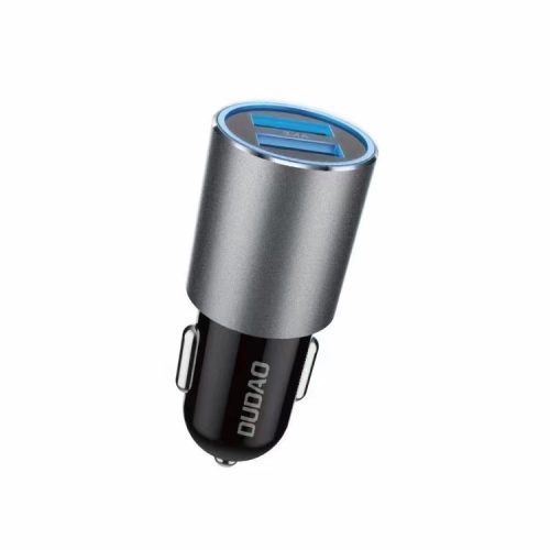 Dudao car charger 2x USB 3.4A gray (R5s gray)