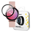 Wozinsky Watch Glass Hybrid Glass for Samsung Galaxy Watch Active 2 44 mm Black