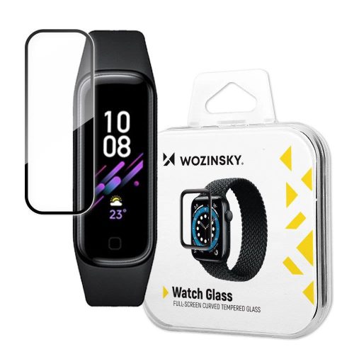 Wozinsky Watch Glass Hybrid Glass for Samsung Galaxy Fit 2 black