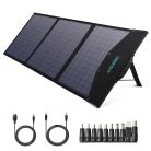 Choetech SC008 solar foldable charger 120W DC / USB-C / 2x USB-A - black