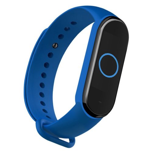 RMPACK Xiaomi Mi Band 5 Óraszíj Pótszíj Szilikon Szíj Kék