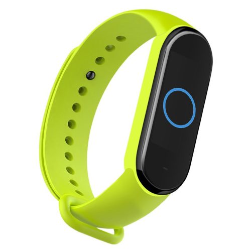 RMPACK Xiaomi Mi Band 5 Óraszíj Pótszíj Szilikon Szíj UV Zöld