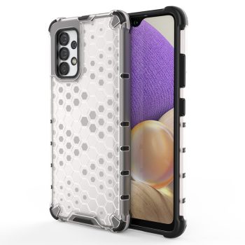 Samsung Galaxy A13 5G HoneyComb Series Tok Szilikon TPU Áttetsző   Samsung Galaxy A13 5G HoneyComb Series Tok Szilikon TPU Áttetsző