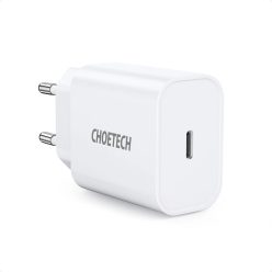   Choetech Töltő Adapter Gyors Töltés Adapter USB Type C Power Delivery 20W 3A white (PD5005-EU)