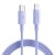 Joyroom durable USB Type C Kábel - Lightning Gyors Töltés / Adatkábel 20W 1m Lila (S-1024M13)