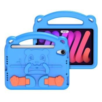 Apple iPad Mini 2021 Dux Ducis Panda Tablet Tok kids safe soft Ütésállókivitel Kék   Apple iPad Mini 2021 Dux Ducis Panda Tablet Tok kids safe soft Ütésállókivitel Kék