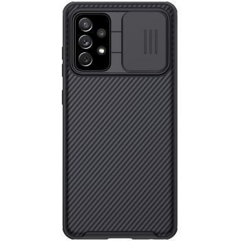 Samsung Galaxy A72 4G/5G Tok Nillkin Camshiel Pro Ütésállókivitel Kameralencsevédővel Fekete   Samsung Galaxy A72 4G/5G Tok Nillkin Camshiel Pro Ütésállókivitel Kameralencsevédővel Fekete