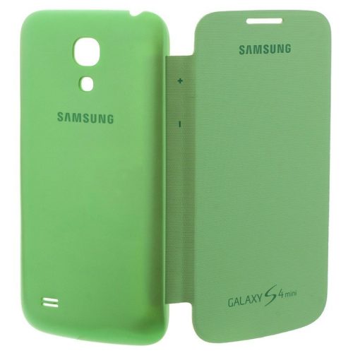 Samsung Galaxy S4 Mini i9190 Tok Gyári Flip Zöld
