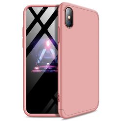   iPhone XR Ütésálló Tok GKK 360 Full Protection Rózsaszín