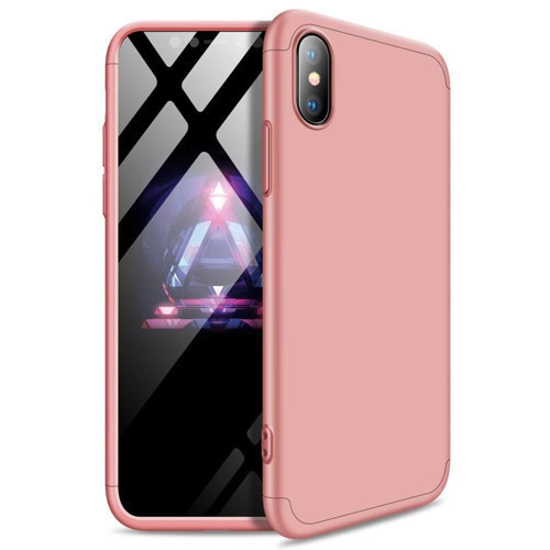 iPhone XR Ütésálló Tok GKK 360 Full Protection Rózsaszín