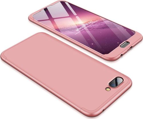 Huawei Honor 10 Ütésálló Tok GKK 360 Full Protection Rózsaszín