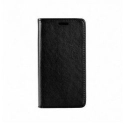 Samsung Galaxy Xcover 3 Notesz Tok Szilikonbelsővel Fekete