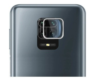 Xiaomi Redmi Note 9 Note 9 Pro Lencsevédő Keret Ezüst