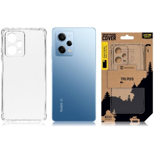 Xiaomi Redmi Note 12 Pro 5G Tactical TPU Plyo Szilikon Tok 8596311208966 Áttetsző