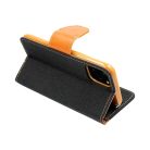 CANVAS Book case for IPHONE 14 Plus black