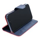 FANCY Book case for MOTOROLA MOTO G84 red / navy