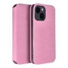 DUAL POCKET Book case for MOTOROLA G14 light pink