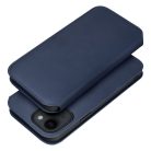 DUAL POCKET Book case for MOTOROLA G14 navy