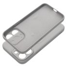 SILICONE MAG COVER case compatible with MagSafe for IPHONE 16 Pro Max grey titanium