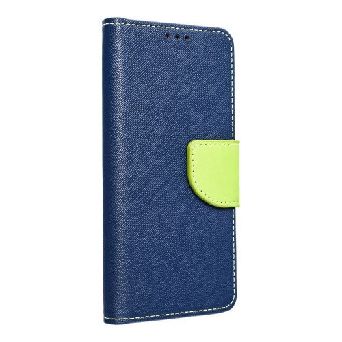 FANCY Book case for SAMSUNG M35 5G navy / lime