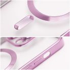 ELECTRO MAG COVER case compatible with MagSafe for IPHONE 16 rose