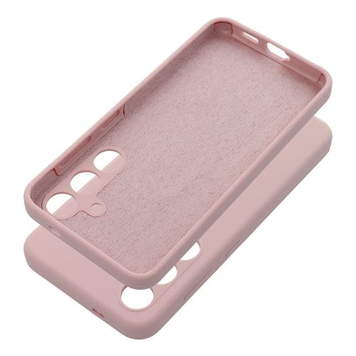 Case SILICONE 2mm for MOTOROLA G55 5G sand pink