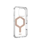 Case (UAG) Urban Armor Gear Plyo compatible with MagSafe for IPHONE 16 Pro ice / rose gold