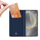 DUX DUCIS wallet case SKIN PRO for SAMSUNG S24 FE blue