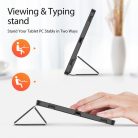 DUX DUCIS case DOMO foldable with pencil storage for SAMSUNG Tab S10 Plus black