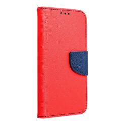 FANCY Book case for SAMSUNG S25 red / navy