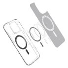 SPIGEN case ULTRA HYBRID MAG compatible with MagSafe for IPHONE 16 Pro carbon fiber