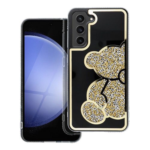 TEDDY BEAR Case for SAMSUNG S25 gold