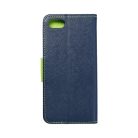 FANCY Book case for HUAWEI Y5 2018 navy/lime