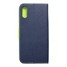 FANCY Book case for XIAOMI Redmi 9A navy/lime