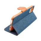 CANVAS Book case for SAMSUNG A40 navy blue