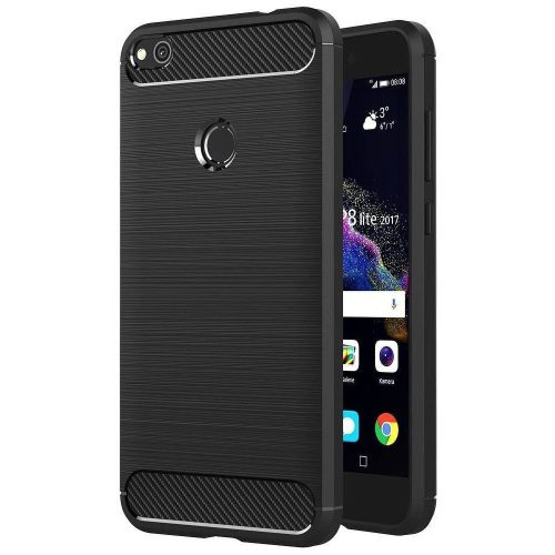 CARBON case for HUAWEI P8 LITE 2017 / P9 LITE 2017 black