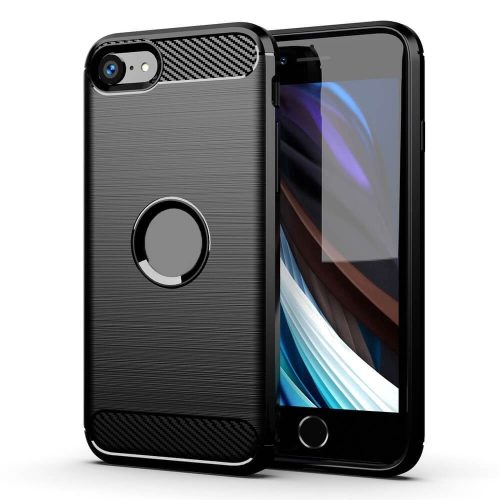 CARBON case for IPHONE SE 2020 black