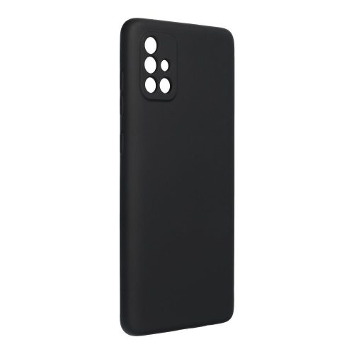 SILICONE case for SAMSUNG A71 black