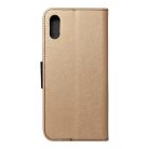 FANCY Book case for XIAOMI Redmi 9A gold / black