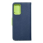 FANCY Book case for SAMSUNG A52 LTE / A52 5G / A52S navy/lime