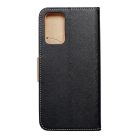 FANCY Book case for SAMSUNG A72 LTE ( 4G ) black / gold