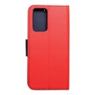 FANCY Book case for XIAOMI Redmi Note 10 PRO / 10 PRO MAX red navy