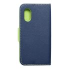 FANCY Book case for SAMSUNG XCOVER 5 navy / lime